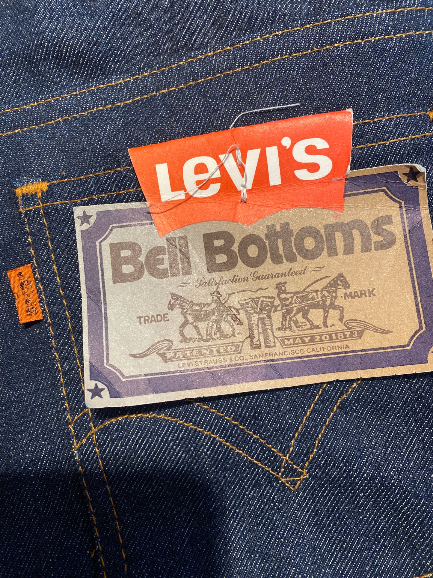 Levi’s 70s bell bottoms